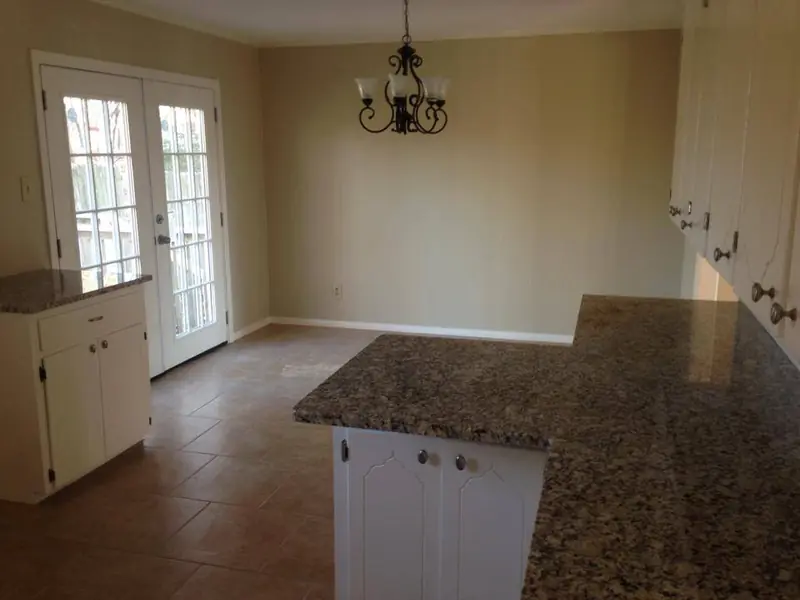 Kitchen and dining area after a remodel