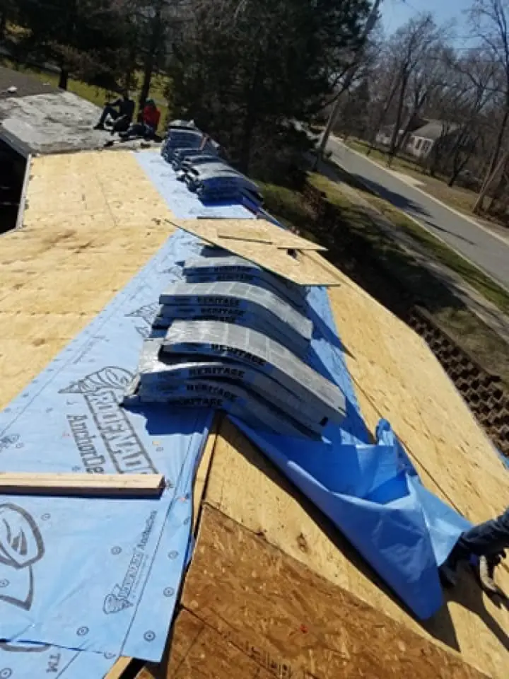 Roofing project in Central Arkansas by NM Make Ready